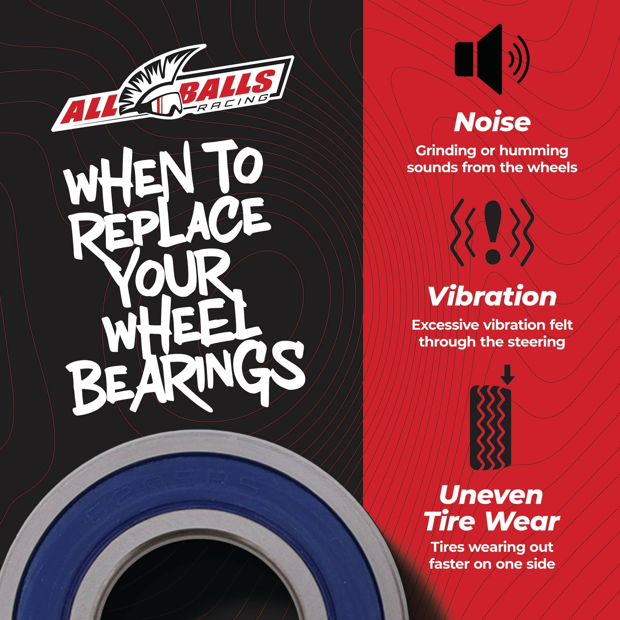 Amazon.com: All Balls Racing 25-1276 Wheel Bearing Kit | OEM